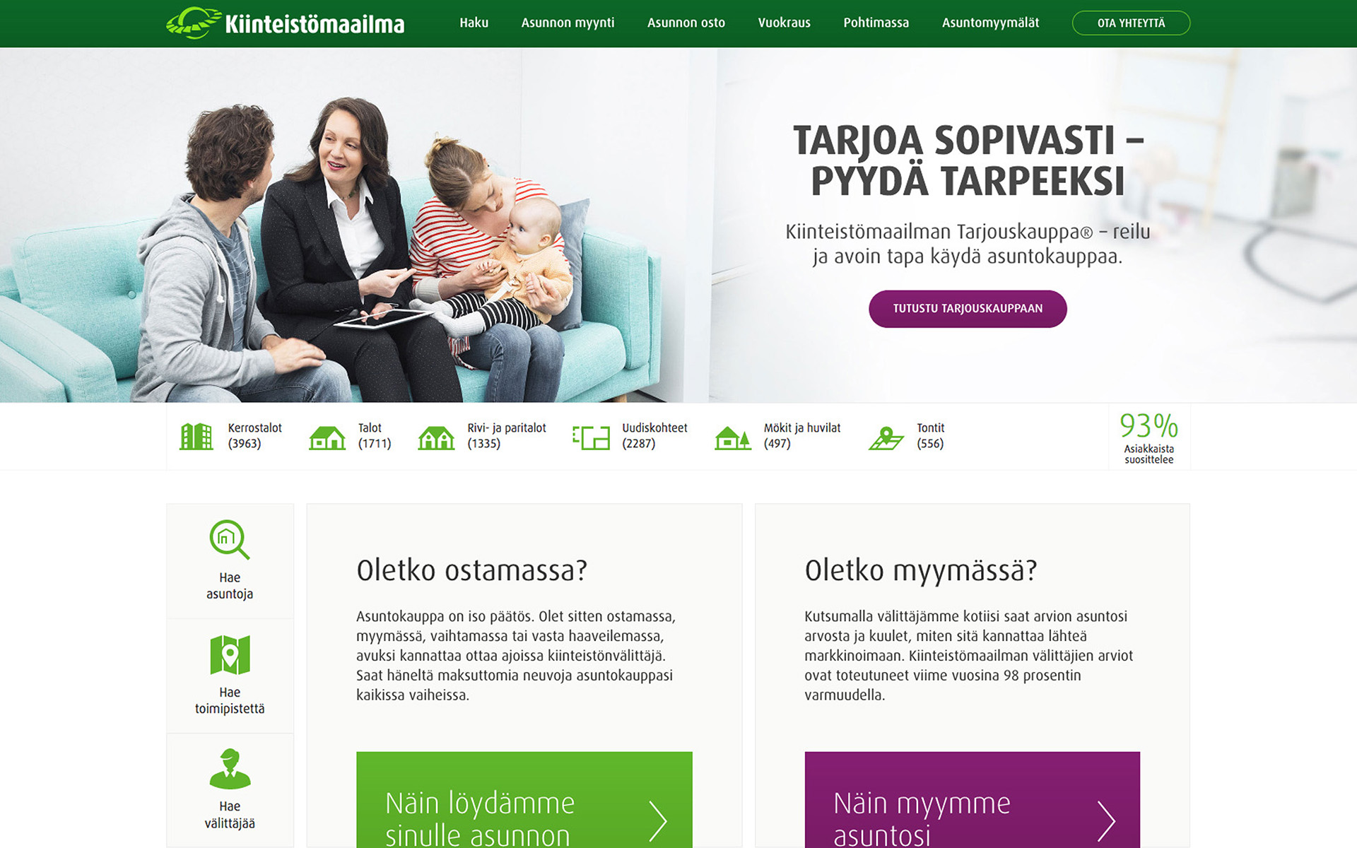 Kiinteistömaailma online service